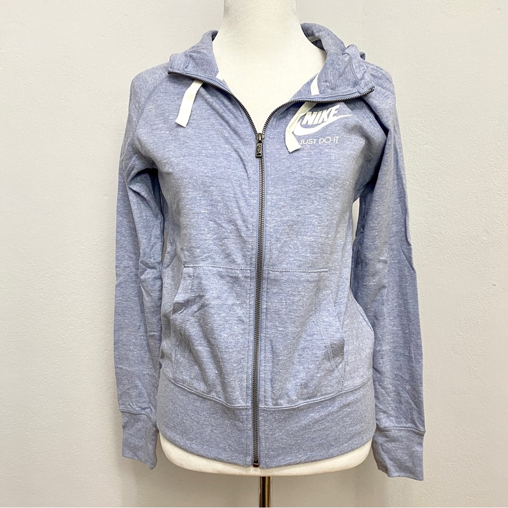 Nike Full Zip Vintage Hooded Sweatshirt